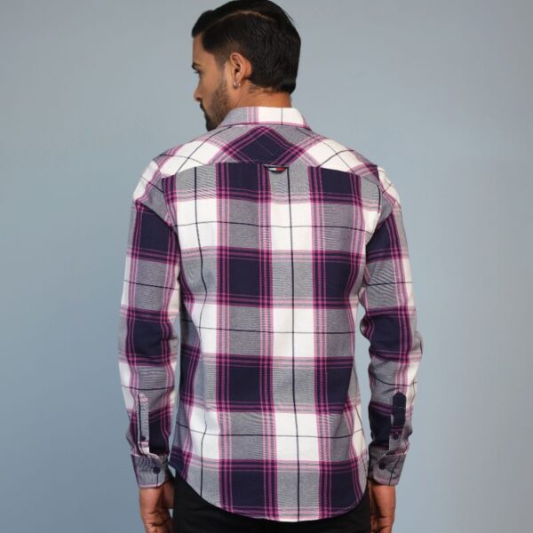 Tommy Hilfiger Casual Shirt Purple - Image 3